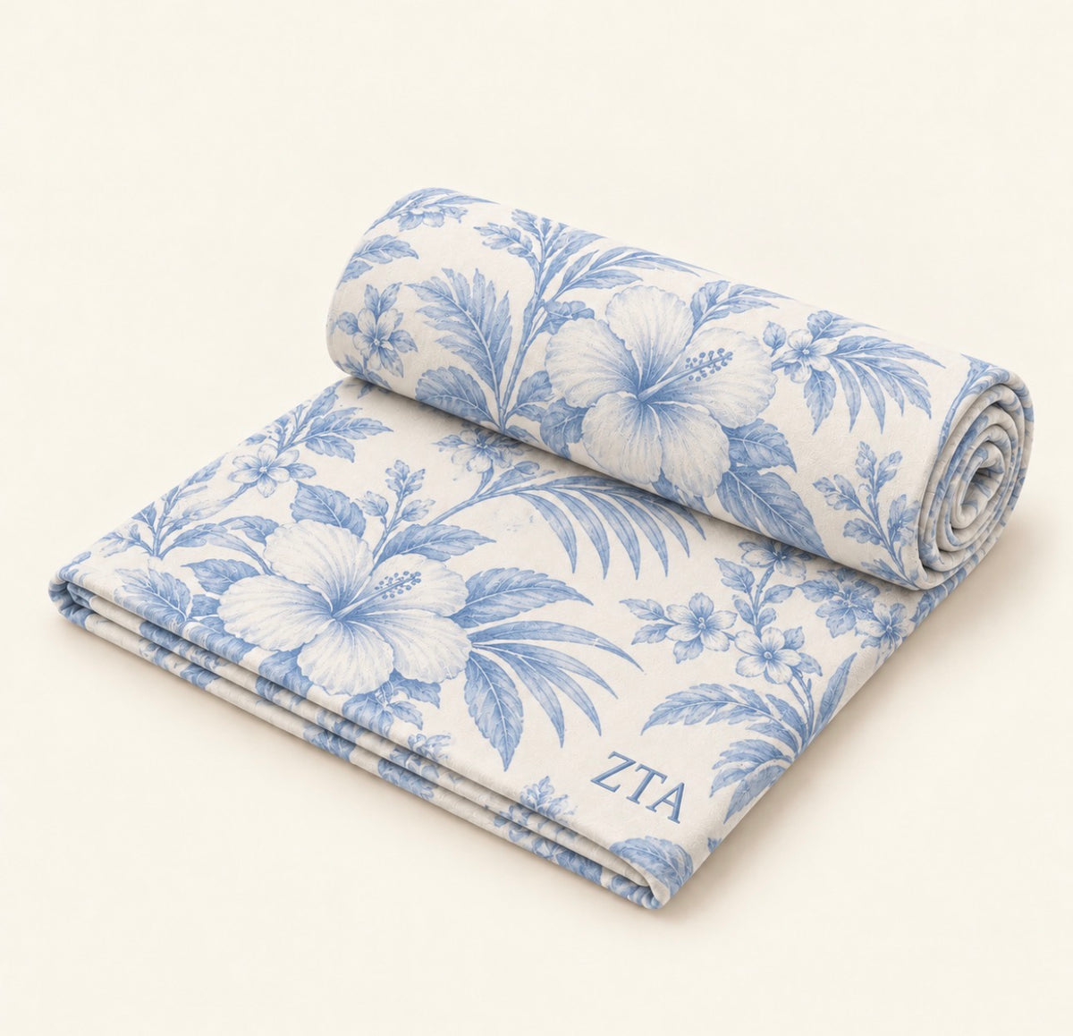 Zeta Tau Alpha — Blue Belle Towel